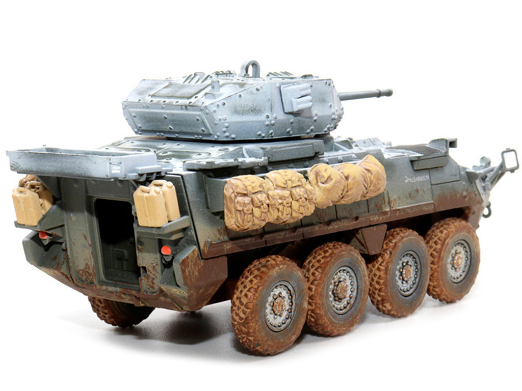 United States M1296 Stryker ICV (Infantry Carrier Vehicle) Dragoon Olive Drab (Snowy Version) "2nd Cav. Germany" (2020) "NEO Dragon Armor" Series 1/72 Plastic Model by Dragon Models