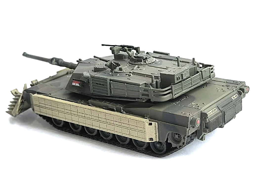 United States M1A1 AIM (Abrams Integrated Management) Tank with Mine Plow (Plowing Mode) #68 "United States Army" Olive Drab "NEO Dragon Armor" Series 1/72 Plastic Model by Dragon Models - image 2