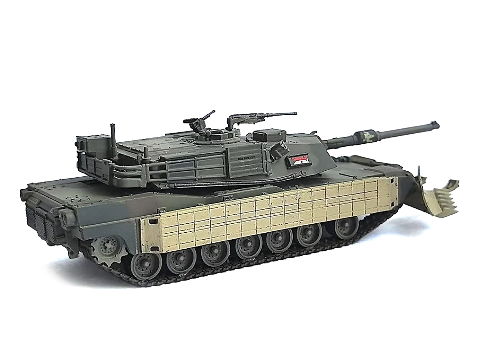 United States M1A1 AIM (Abrams Integrated Management) Tank with Mine Plow (Plowing Mode) #68 "United States Army" Olive Drab "NEO Dragon Armor" Series 1/72 Plastic Model by Dragon Models - image 4