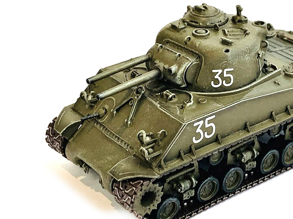 United States M4A3 HVSS POA-CWS-H5 Flamethrower Tank Olive Drab #35 "Hawaii" (1951) "NEO Dragon Armor" Series 1/72 Plastic Model by Dragon Models - image 2