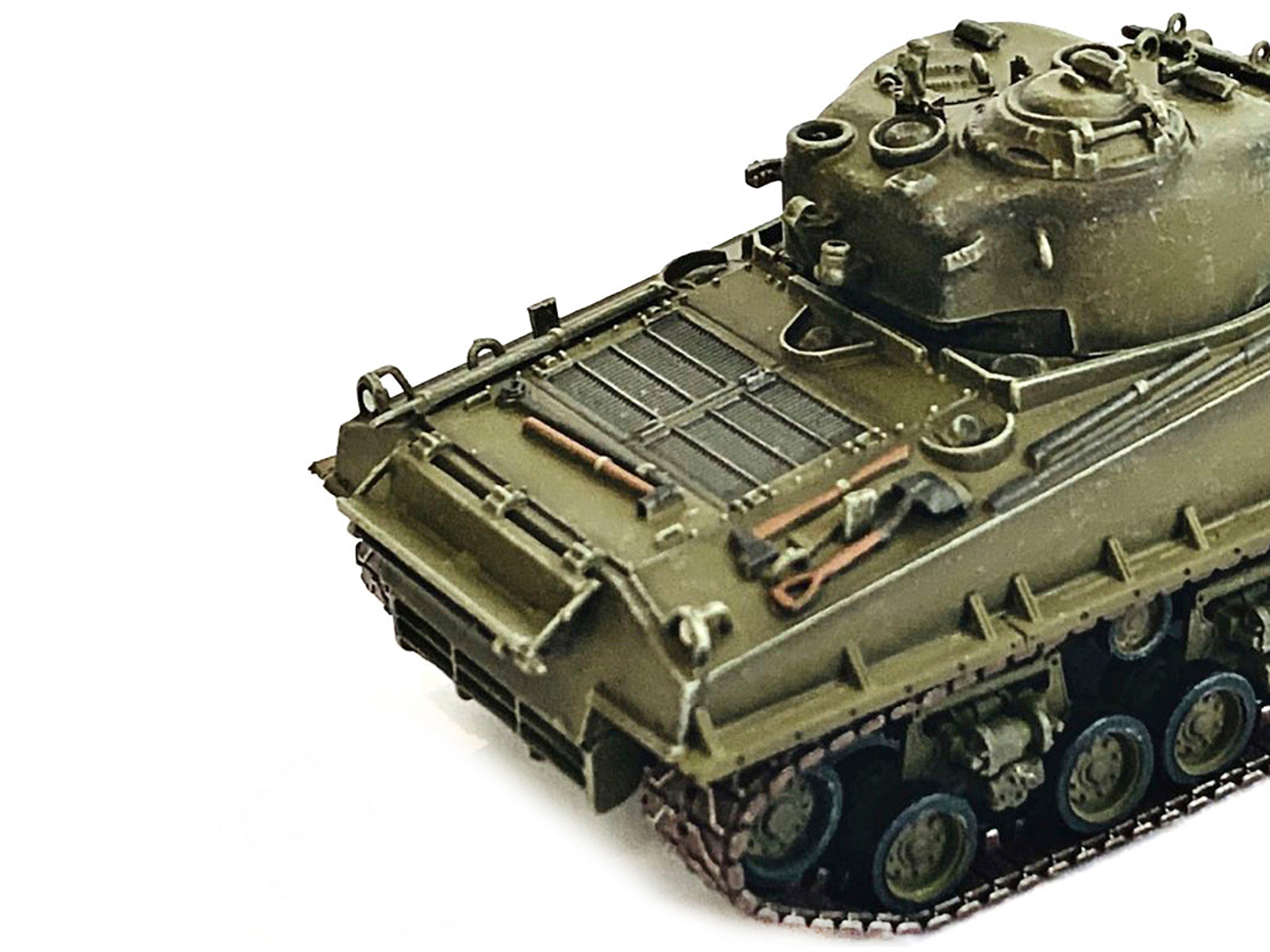 United States M4A3 HVSS POA-CWS-H5 Flamethrower Tank Olive Drab #35 "Hawaii" (1951) "NEO Dragon Armor" Series 1/72 Plastic Model by Dragon Models - image 4