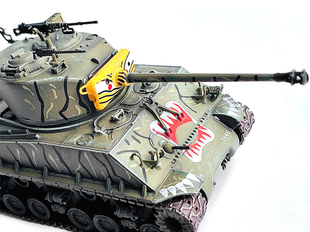 United States M4A3E8 Sherman "Tiger Face" Tank "24th Infantry Div. Han River Korea" (1951) "NEO Dragon Armor" Series 1/72 Plastic Model by Dragon Models - image 4