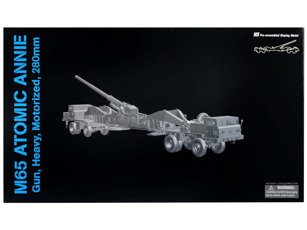 United States M65 Atomic Cannon "Atomic Annie" Artillery Olive Drab "Firing Mode" US Army "NEO Dragon Armor" Series 1/72 Plastic Model by Dragon Models - image 3