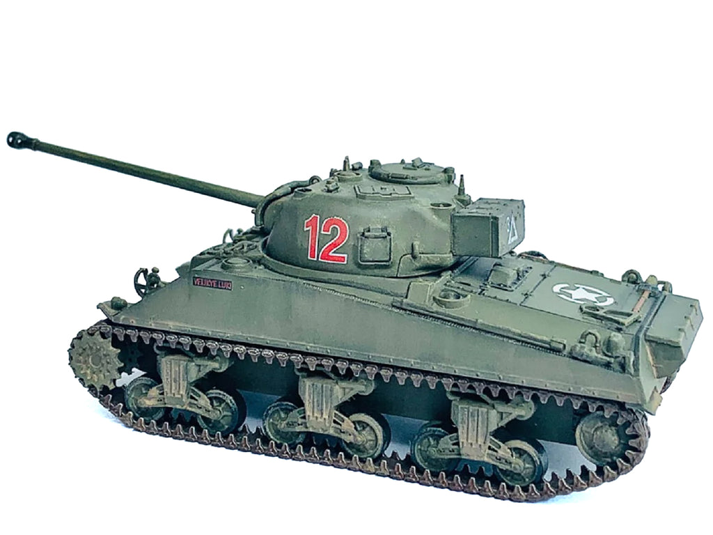 British Sherman Firefly Vc Tank #12 "3 Troop A Sqd. Northamptonshire Yeomanry France" (1944) "NEO Dragon Armor" Series 1/72 Plastic Model by Dragon Models - image 2