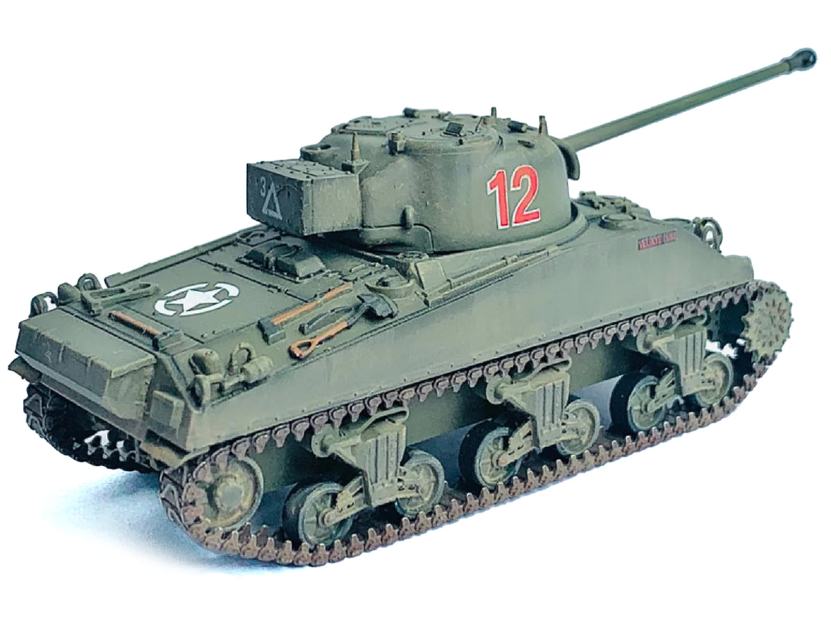 British Sherman Firefly Vc Tank #12 "3 Troop A Sqd. Northamptonshire Yeomanry France" (1944) "NEO Dragon Armor" Series 1/72 Plastic Model by Dragon Models - image 3
