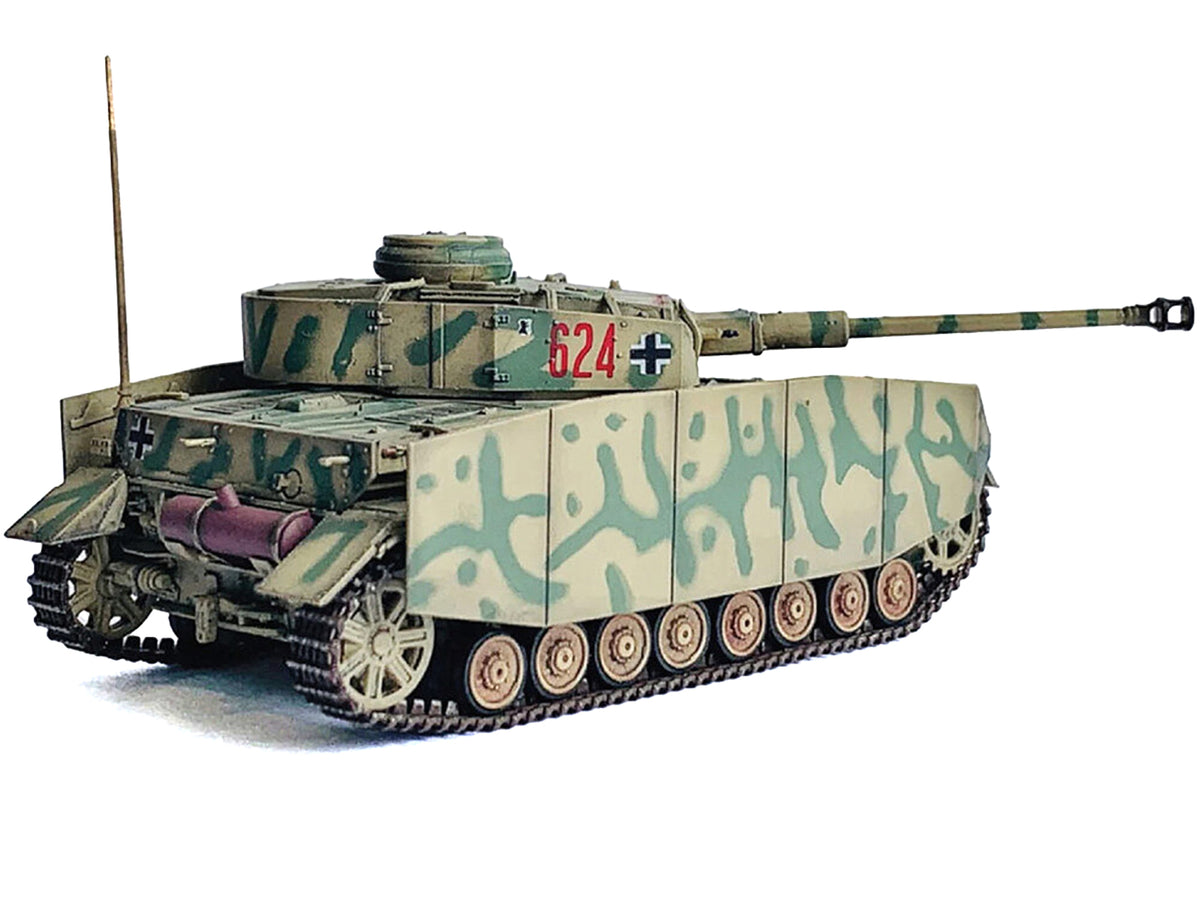 Germany Pz.Kpfw.IV Ausf.H with Schurzen Tank #624 "3.Pz.Div. Ukraine" (1943) "NEO Dragon Armor" Series 1/72 Plastic Model by Dragon Models - image 3