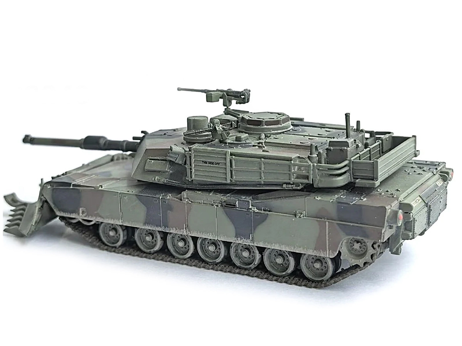 United States M1A2 SEP (System Enhancement Package) Tank with Mine Plow (Plowing Mode) "United States Army 1st Battalion 16th Cav. Reg. Fort Knox" (2002)" Green Camouflage "NEO Dragon Armor" Series 1/72 Plastic Model by Dragon Models - image 2