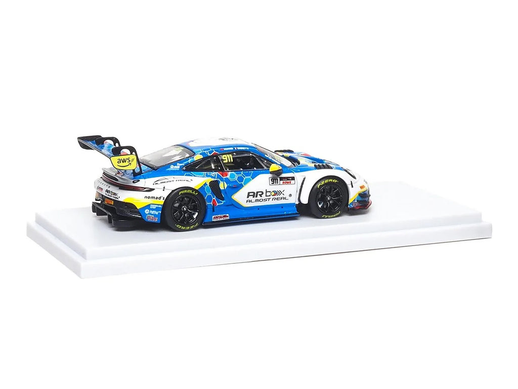 Porsche 911 GT3 R (992) #911 Alessandro Ghiretti - Huang Ruohan "Absolute Racing Presentation Car" "GT World Challenge Asia - Sepang" (2026) 1/64 Diecast Model Car by Almost Real - image 3