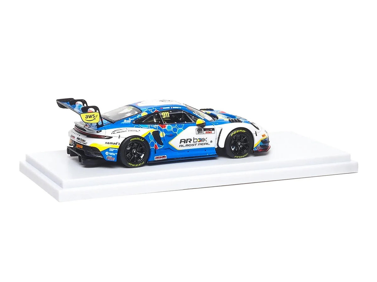Porsche 911 GT3 R (992) #911 Alessandro Ghiretti - Huang Ruohan "Absolute Racing Presentation Car" "GT World Challenge Asia - Sepang" (2026) 1/64 Diecast Model Car by Almost Real - image 3