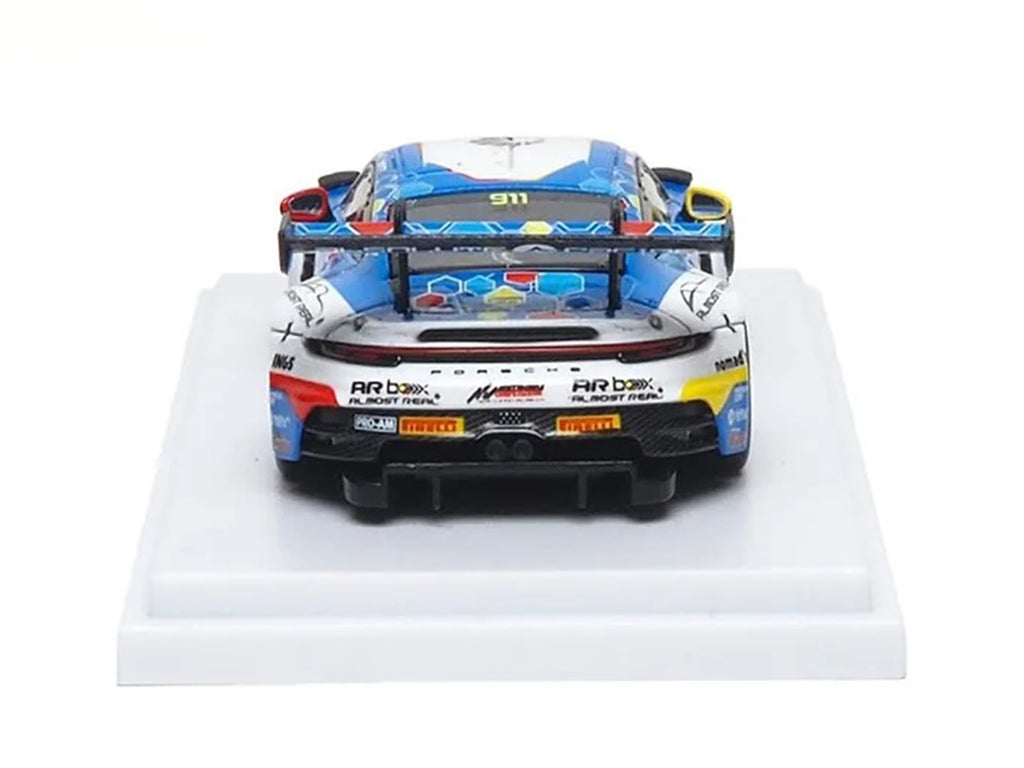 Porsche 911 GT3 R (992) #911 Alessandro Ghiretti - Huang Ruohan "Absolute Racing Presentation Car" "GT World Challenge Asia - Sepang" (2026) 1/64 Diecast Model Car by Almost Real - image 5
