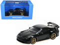 2025 Porsche 911 (992.2) GT3 Weissach Package Black with Carbon Stripe Limited Edition to 240 pieces Worldwide 1/64 Diecast Model Car by Minichamps