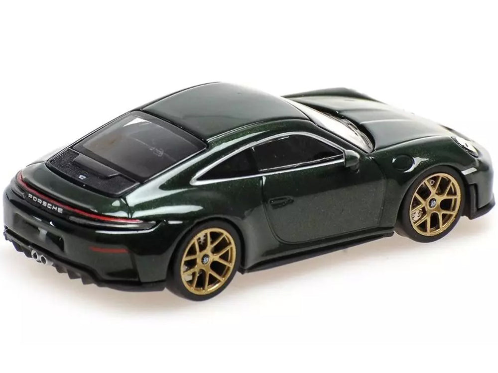2025 Porsche 911 (992.2) GT3 Touring Green Metallic Limited Edition to 240 pieces Worldwide 1/64 Diecast Model Car by Minichamps - image 3