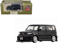 Toyota bB 2000 Van Black with Extra Accessories 1/64 Diecast Model Car by BM Creations