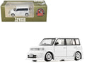 Toyota bB 2000 Van White with Extra Accessories 1/64 Diecast Model Car by BM Creations