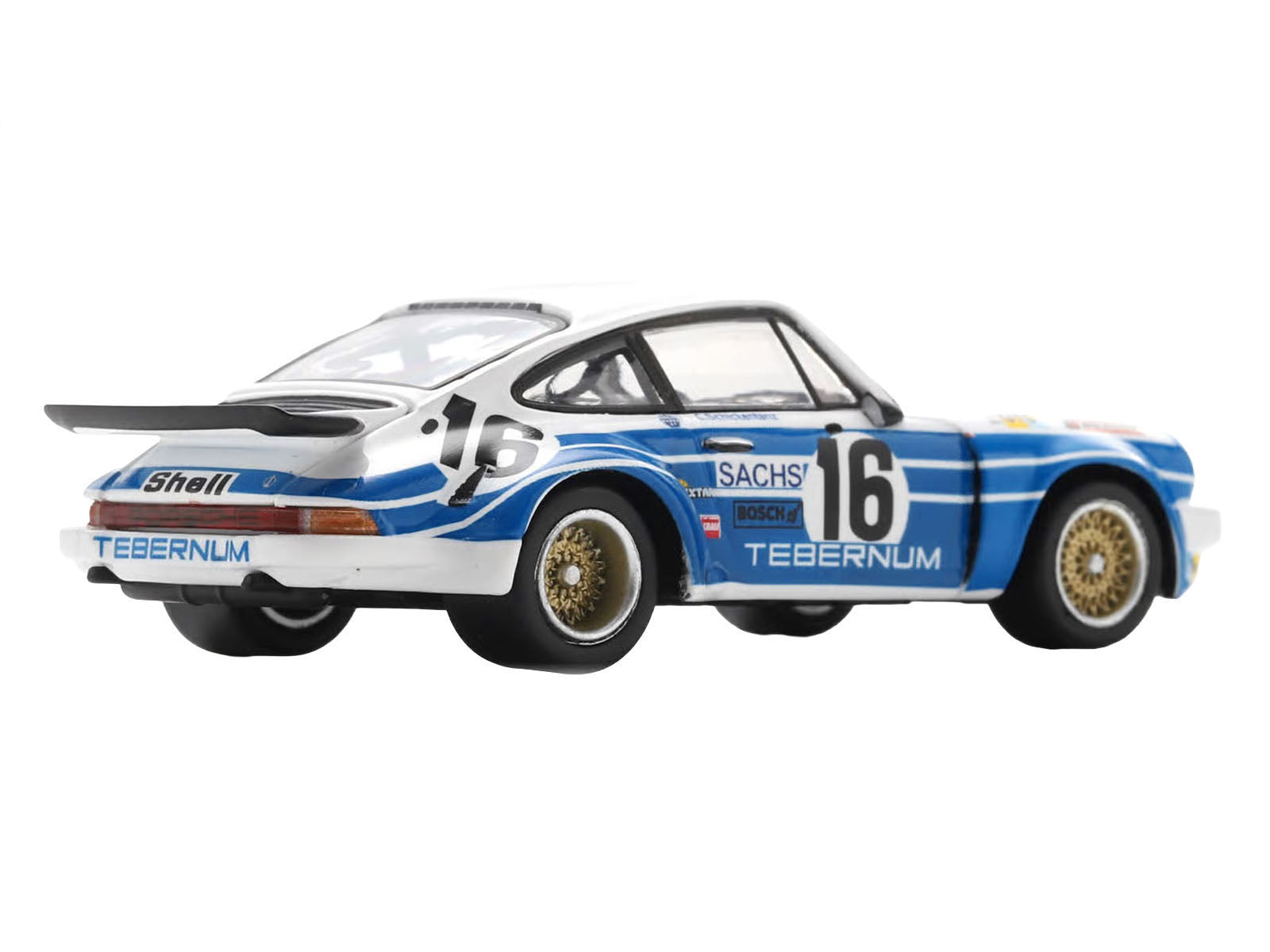 Porsche 911 Carrera RSR 3.0 #16 Clemens Schickentanz - Hartwig Bertrams "Joest Racing - Tebernum Racing" "24 Hours of Le Mans" (1975) 1/64 Model Car by Spark - image 3