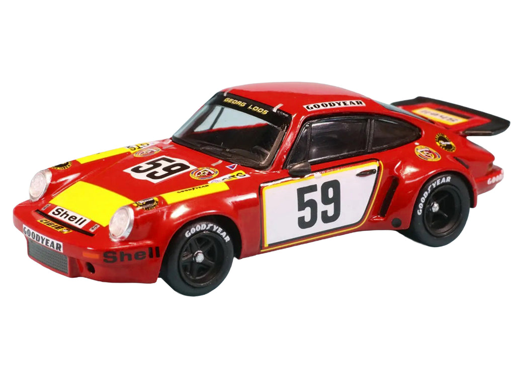Porsche 911 Carrera RSR #59 Tim Schenken - Howden Ganley "Gelo Racing Team" "24 Hours of Le Mans" (1975) 1/64 Model Car by Spark - image 3