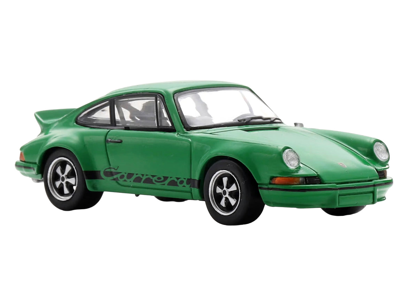 1973 Porsche 911 Carrera RSR 2.8 Green with Black Stripes 1/64 Model Car by Spark - image 4