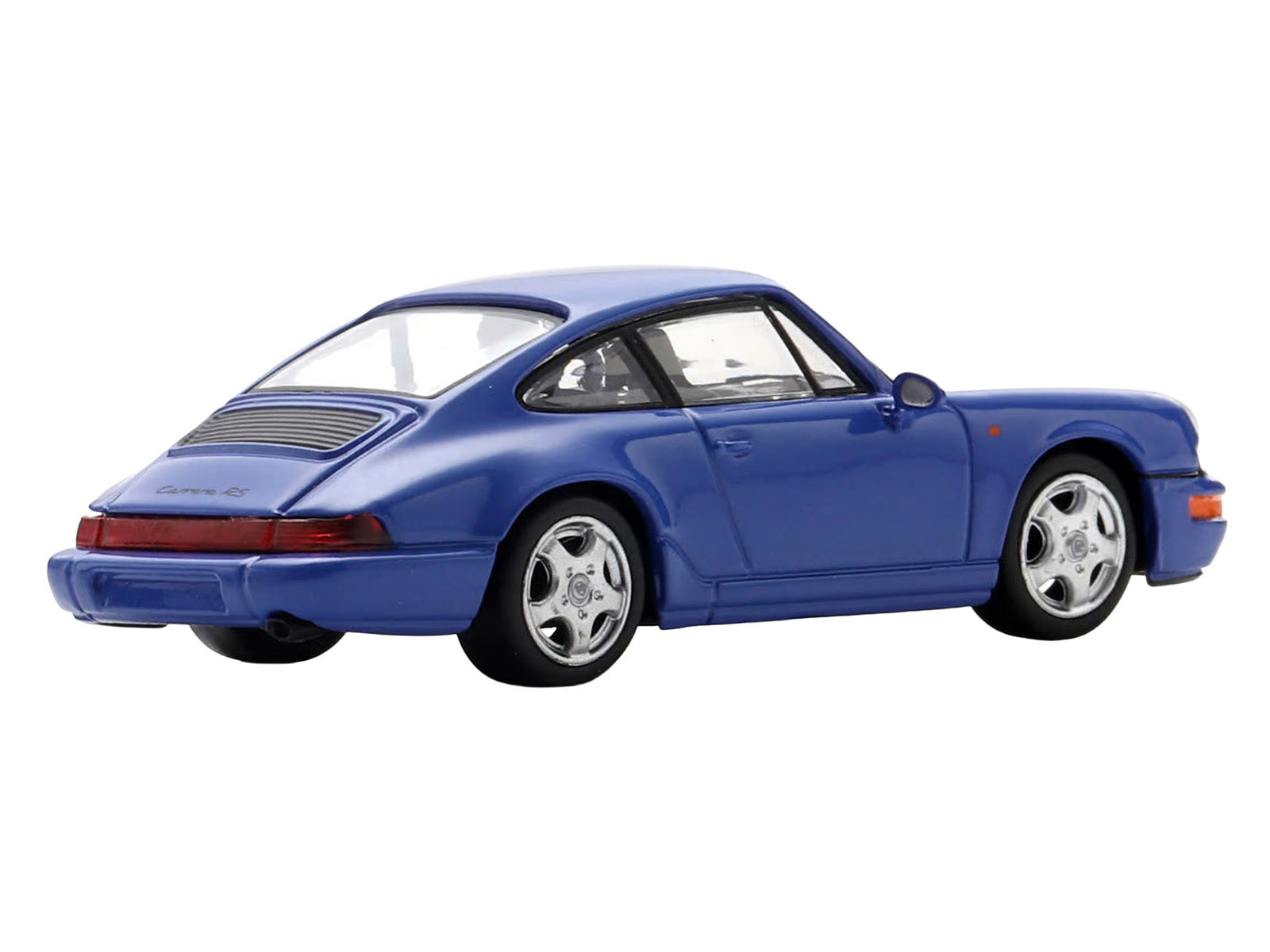 1992 Porsche 911 Carrera RS 3.6 Blue 1/64 Model Car by Spark - image 3
