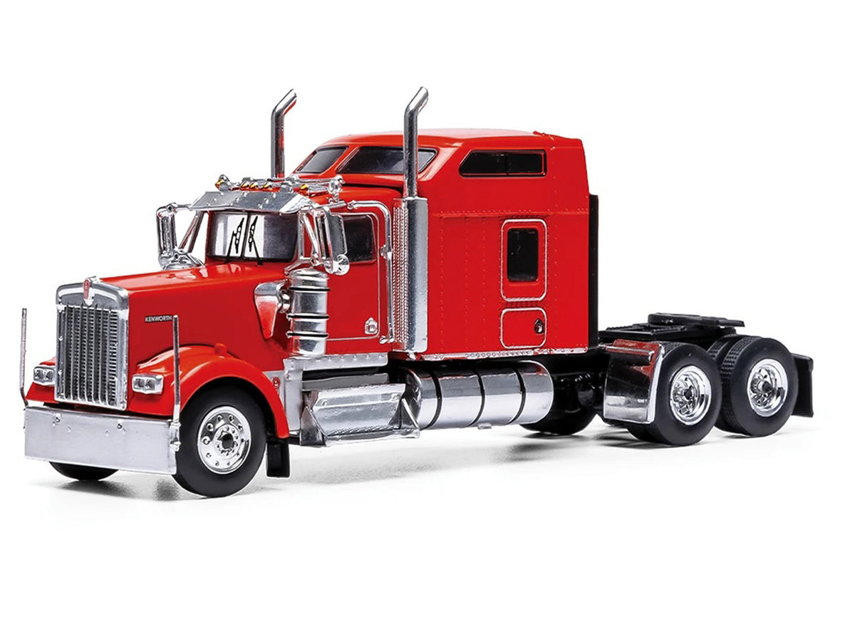 1990 Kenworth W900 Truck Tractor Red 1/64 Diecast Model by IXO Models - image 2