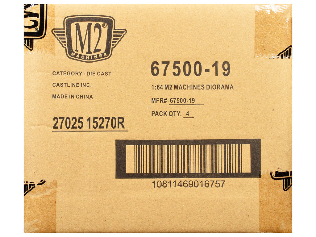 "Auto News" Release 19 Set of 4 Cars Limited Edition to 6000 pieces Worldwide 1/64 Diecast Model Cars by M2 Machines - image 3