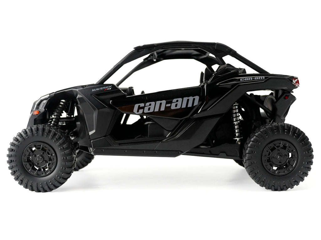 Can-Am Maverick X3 X RS Turbo RR Black 1/12 Diecast Model by BRP Models