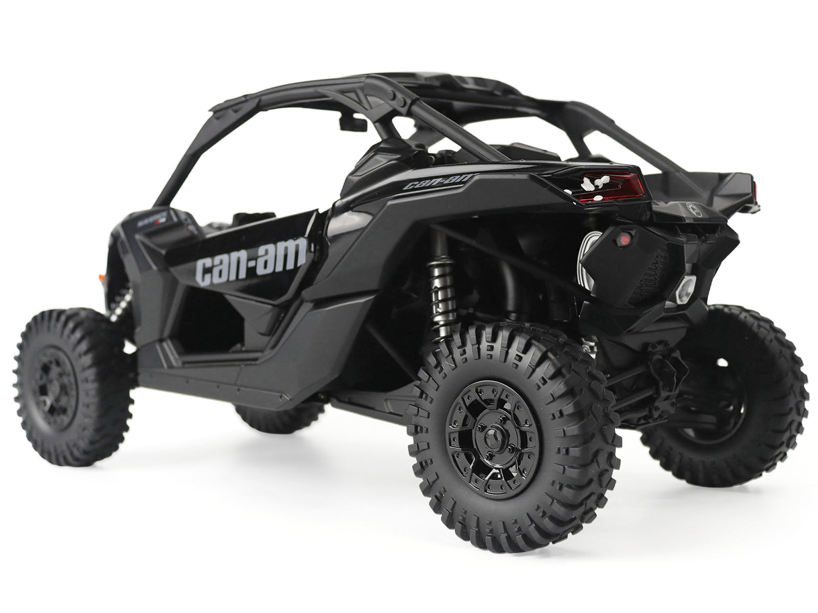 Can-Am Maverick X3 X RS Turbo RR Black 1/12 Diecast Model by BRP Models