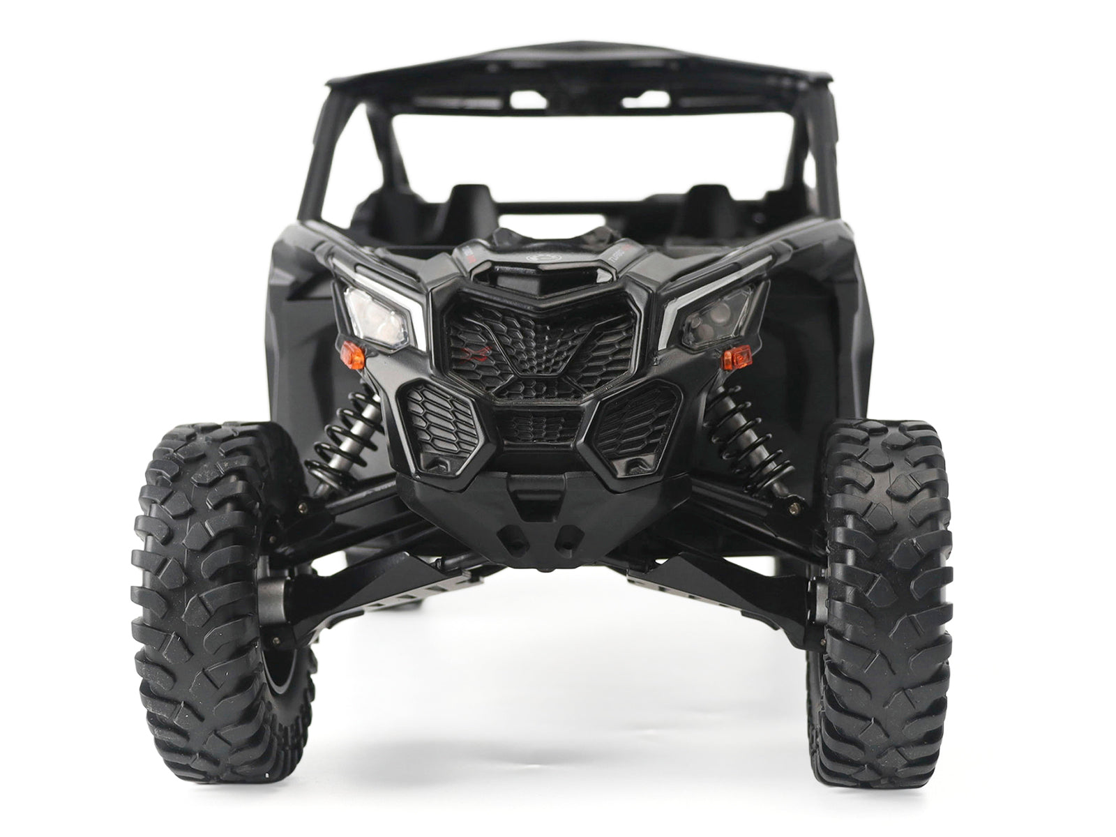 Can-Am Maverick X3 X RS Turbo RR Black 1/12 Diecast Model by BRP Models