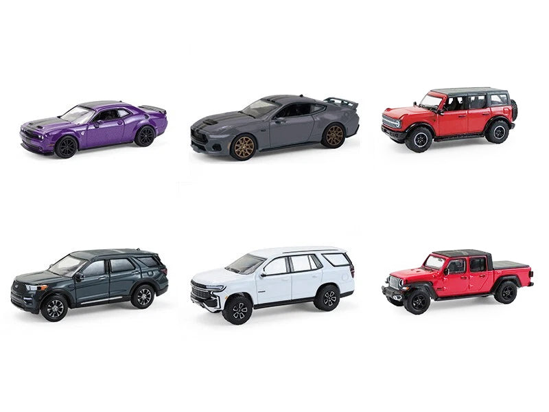 "Showroom Floor" Series 7 Set of 6 Cars 1/64 Diecast Model Cars by Greenlight - image 2