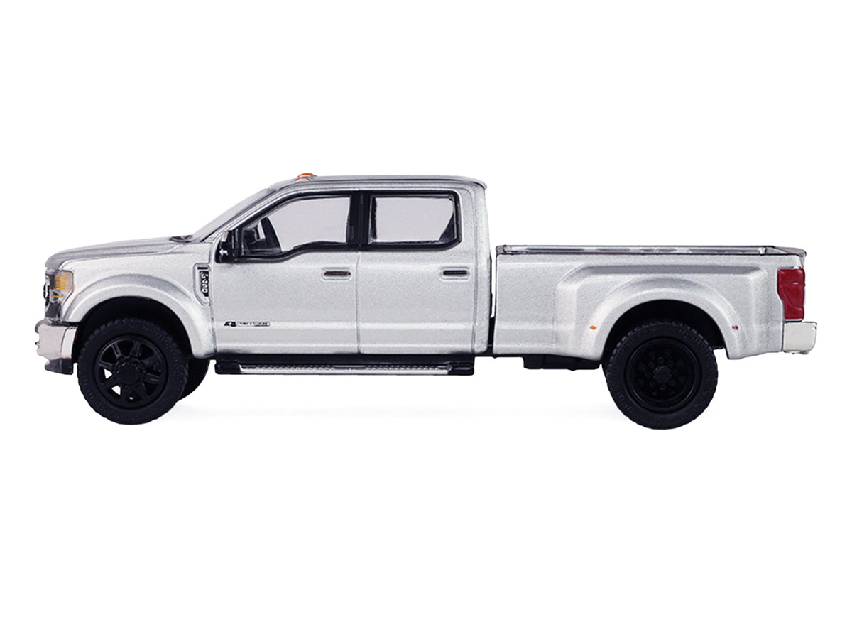 2022 Ford F-450 Super Duty Pickup Truck Iconic Silver Metallic "Auto Mall" Series 8 1/64 Diecast Model Car by Greenlight - image 2