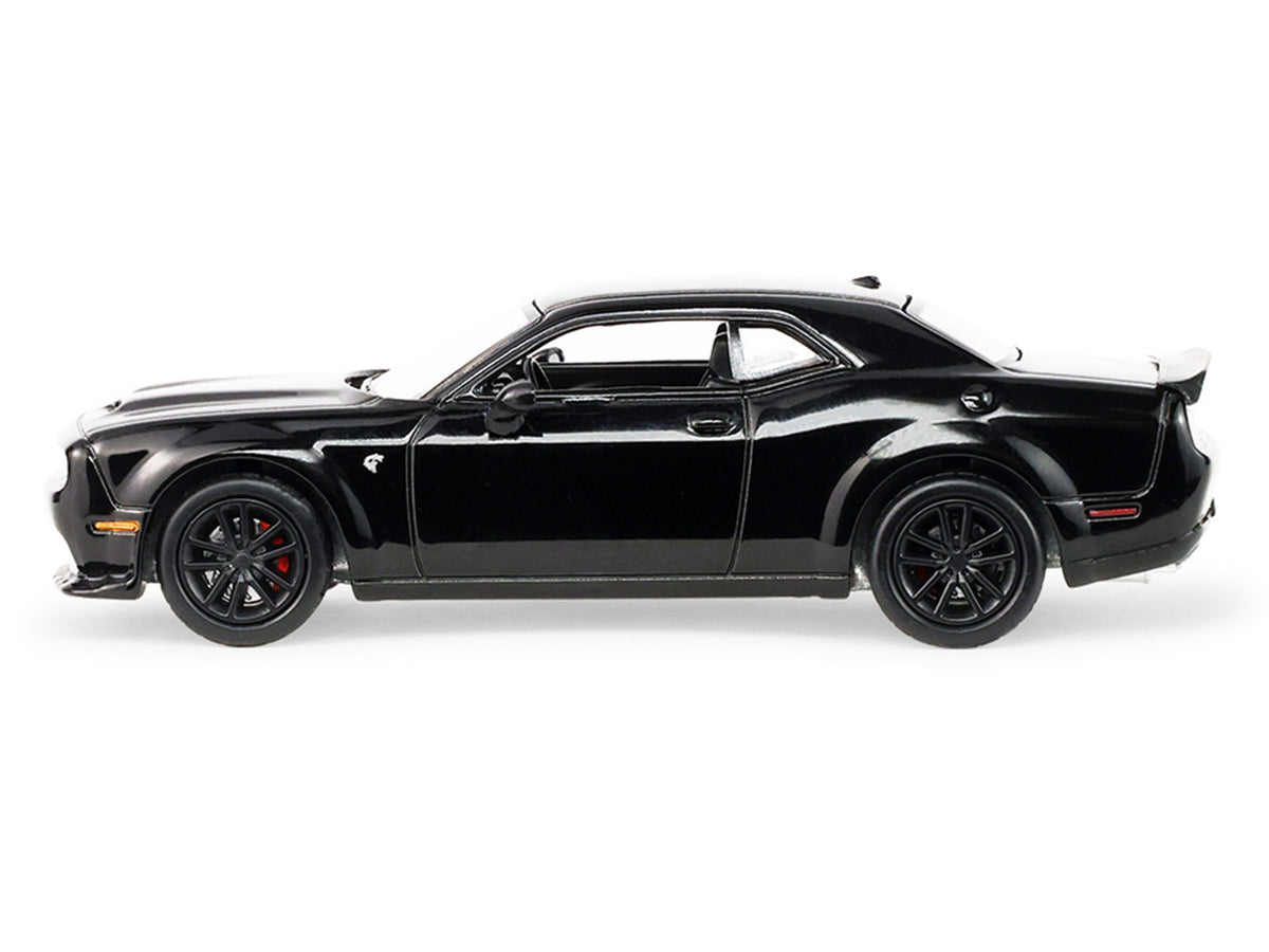 2023 Dodge Challenger SRT Hellcat Widebody Black "Auto Mall" Series 8 1/64 Diecast Model Car by Greenlight