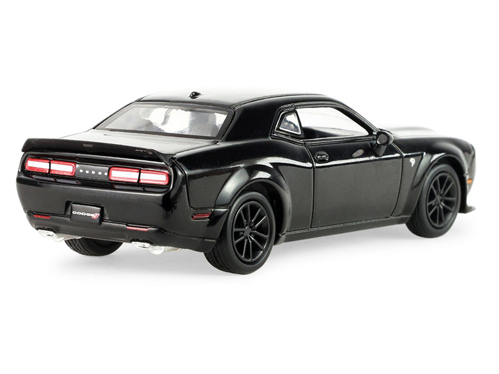 2023 Dodge Challenger SRT Hellcat Widebody Black "Auto Mall" Series 8 1/64 Diecast Model Car by Greenlight