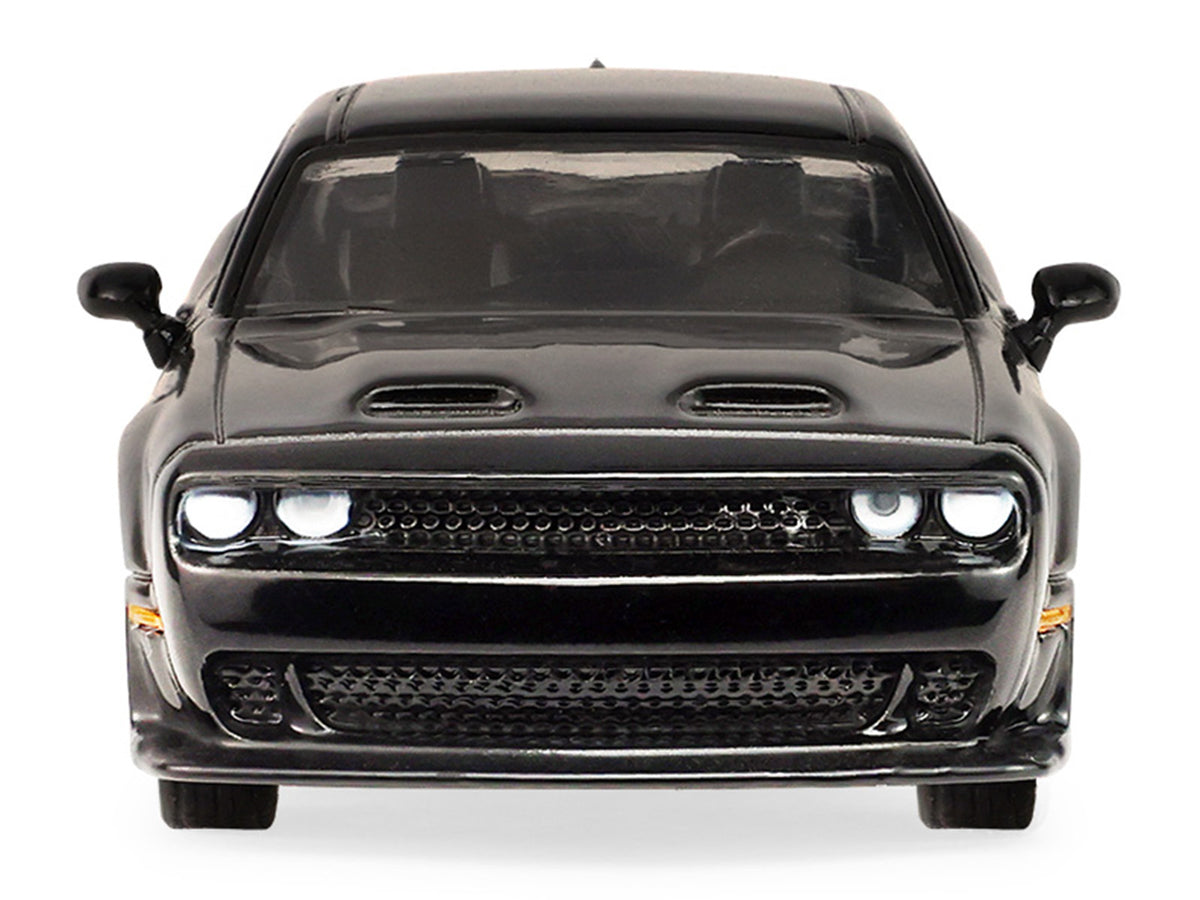 2023 Dodge Challenger SRT Hellcat Widebody Black "Auto Mall" Series 8 1/64 Diecast Model Car by Greenlight