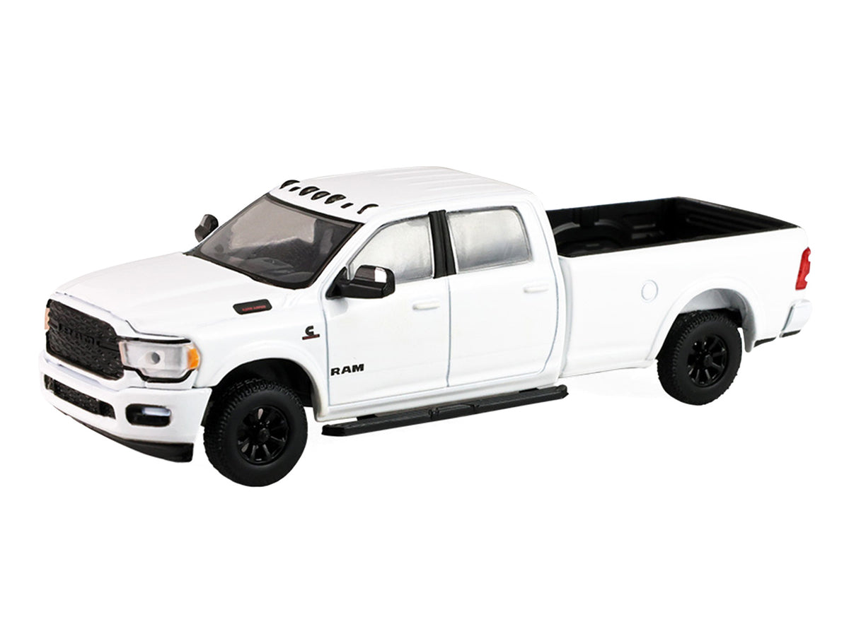 2023 Ram 2500 Bighorn Pickup Truck White "Auto Mall" Series 8 1/64 Diecast Model Car by Greenlight
