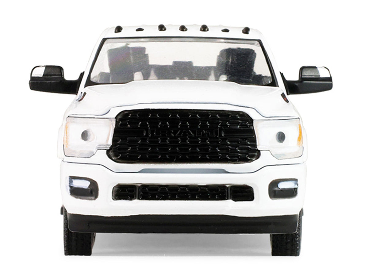 2023 Ram 2500 Bighorn Pickup Truck White "Auto Mall" Series 8 1/64 Diecast Model Car by Greenlight
