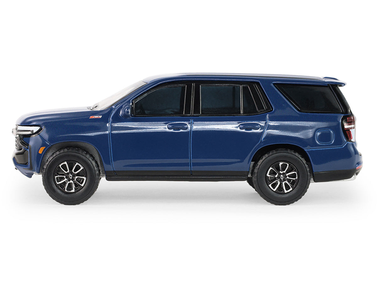 2024 Chevrolet Tahoe Midnight Blue Metallic "Auto Mall" Series 8 1/64 Diecast Model Car by Greenlight