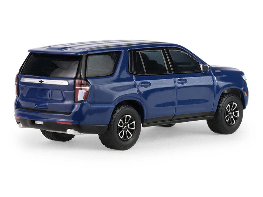 2024 Chevrolet Tahoe Midnight Blue Metallic "Auto Mall" Series 8 1/64 Diecast Model Car by Greenlight