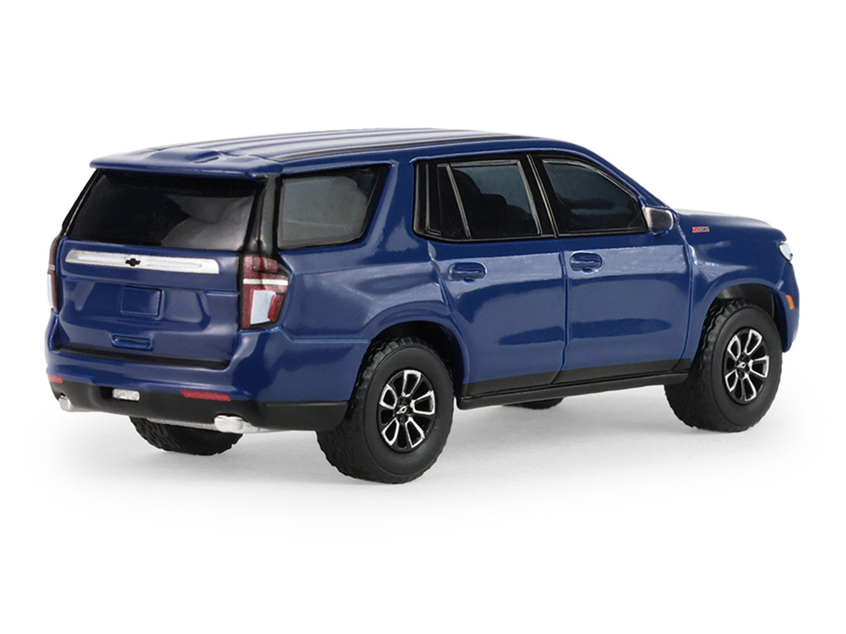 2024 Chevrolet Tahoe Midnight Blue Metallic "Auto Mall" Series 8 1/64 Diecast Model Car by Greenlight