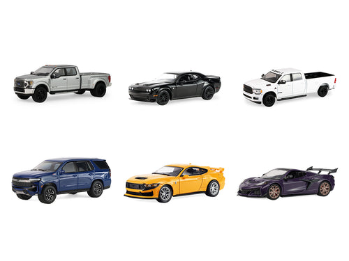 "Auto Mall" Series 8 Set of 6 pieces 1/64 Diecast Model Cars by Greenlight - image 2