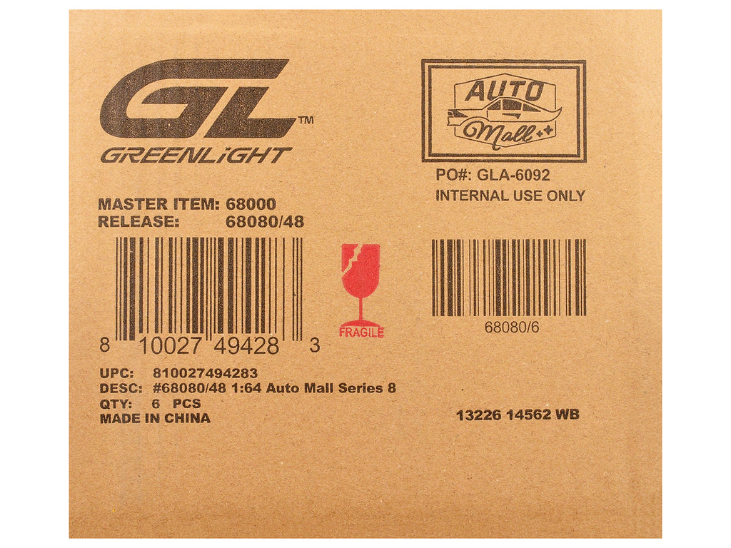 "Auto Mall" Series 8 Set of 6 pieces 1/64 Diecast Model Cars by Greenlight - image 3