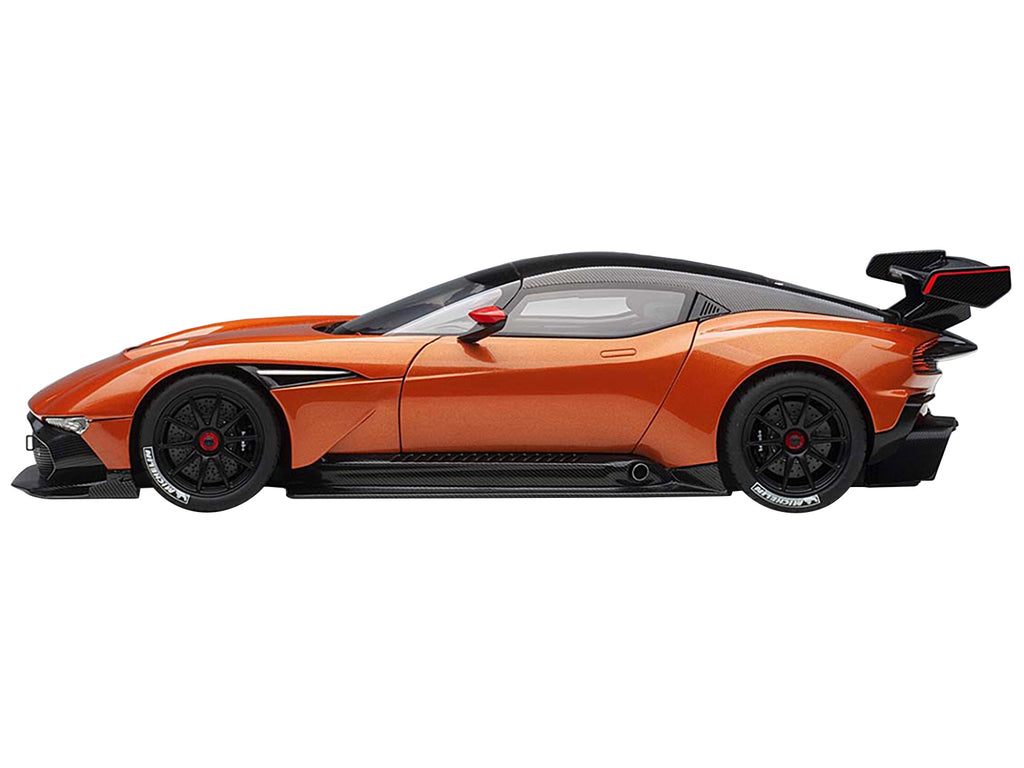 Aston Martin Vulcan Madagascar Orange with Carbon Top 1/18 Model Car by Autoart - image 3