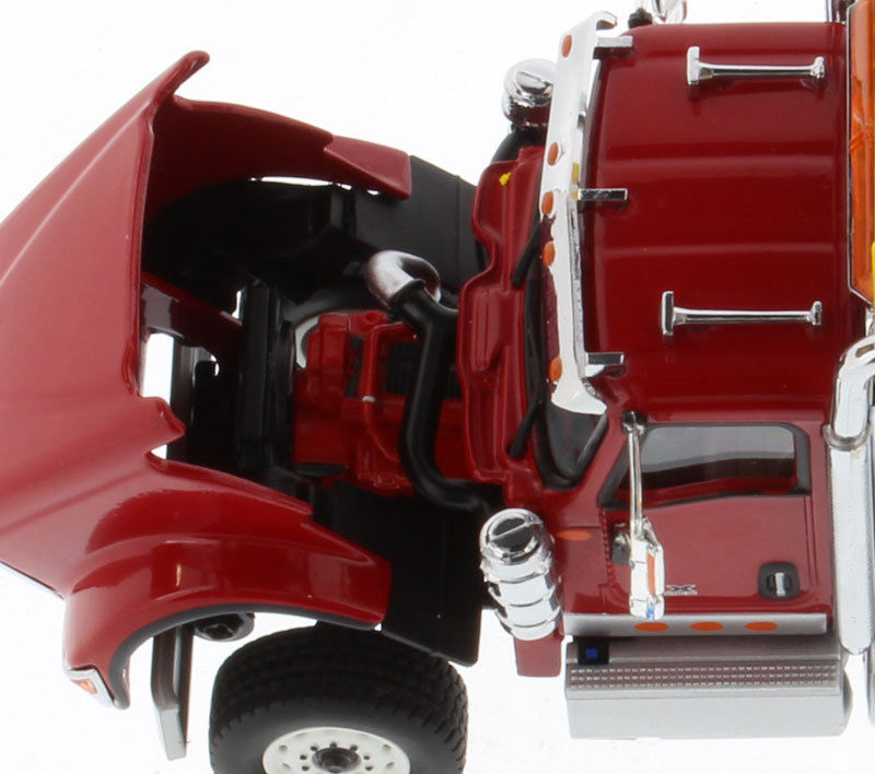 International HX520 Day Cab Tandem Tractor Red 1/50 Diecast Model by Diecast Masters - image 3