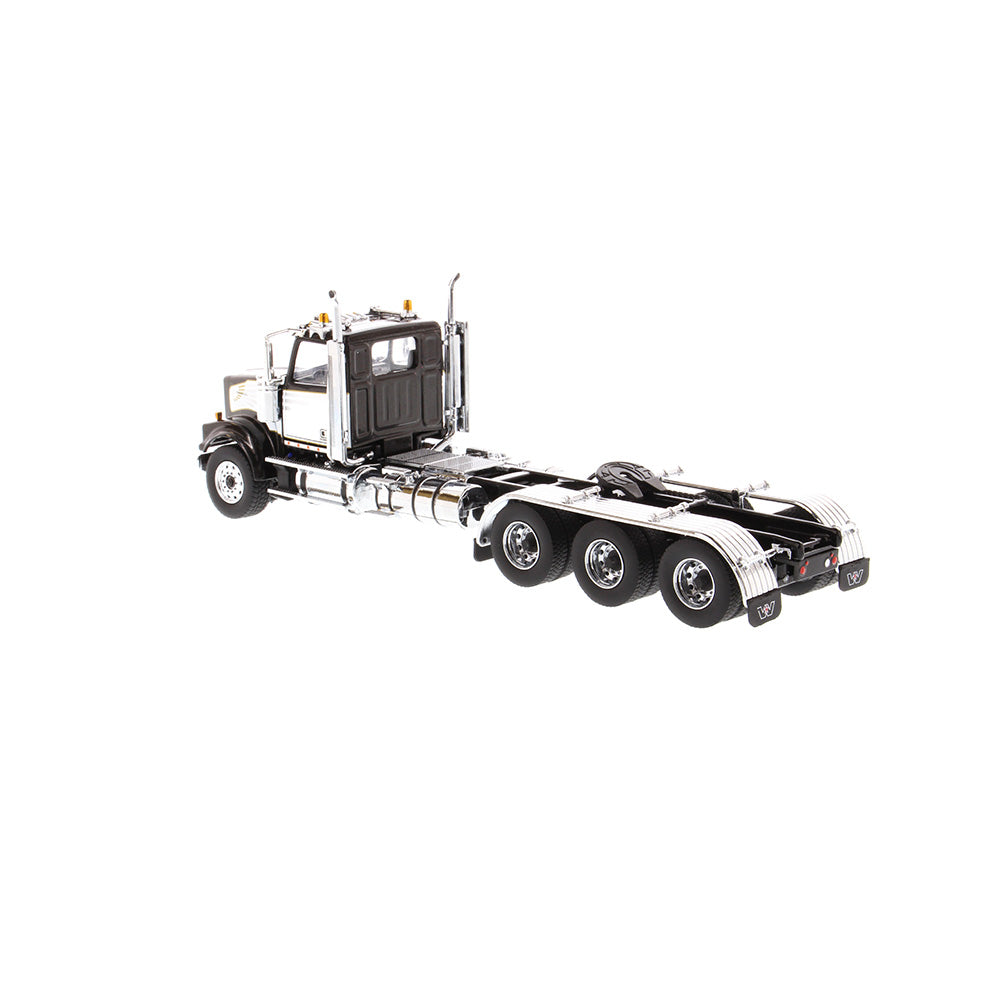 Western Star 4900 SF Tridem Day Cab Truck Tractor Black "Transport Series" 1/50 Diecast Model by Diecast Masters - image 3