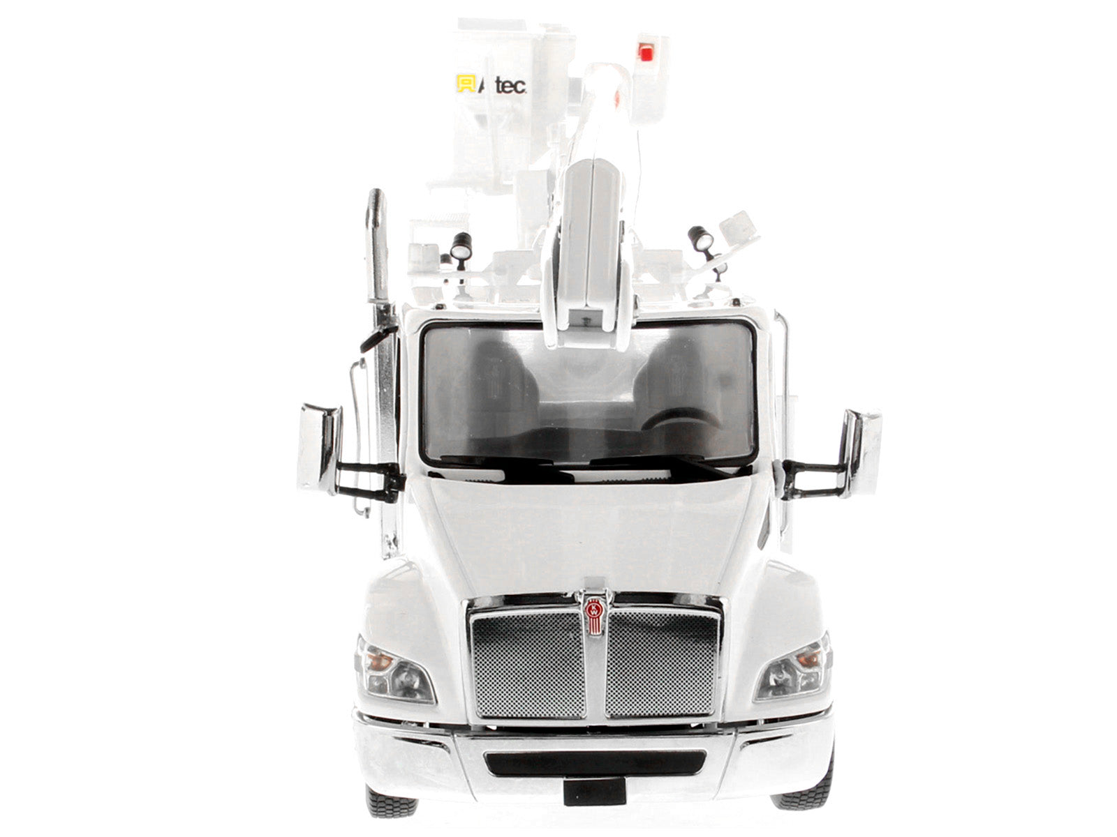Kenworth T380 with Altec AA55 Aerial Service Truck White "Transport Series" 1/32 Diecast Model by Diecast Masters - image 4