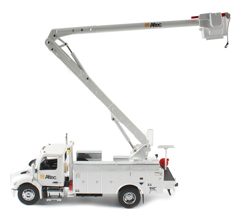 Peterbilt 536 Truck with Altec AA55 Aerial Service Body White "Transport Series" 1/32 Diecast Model by Diecast Masters - image 4