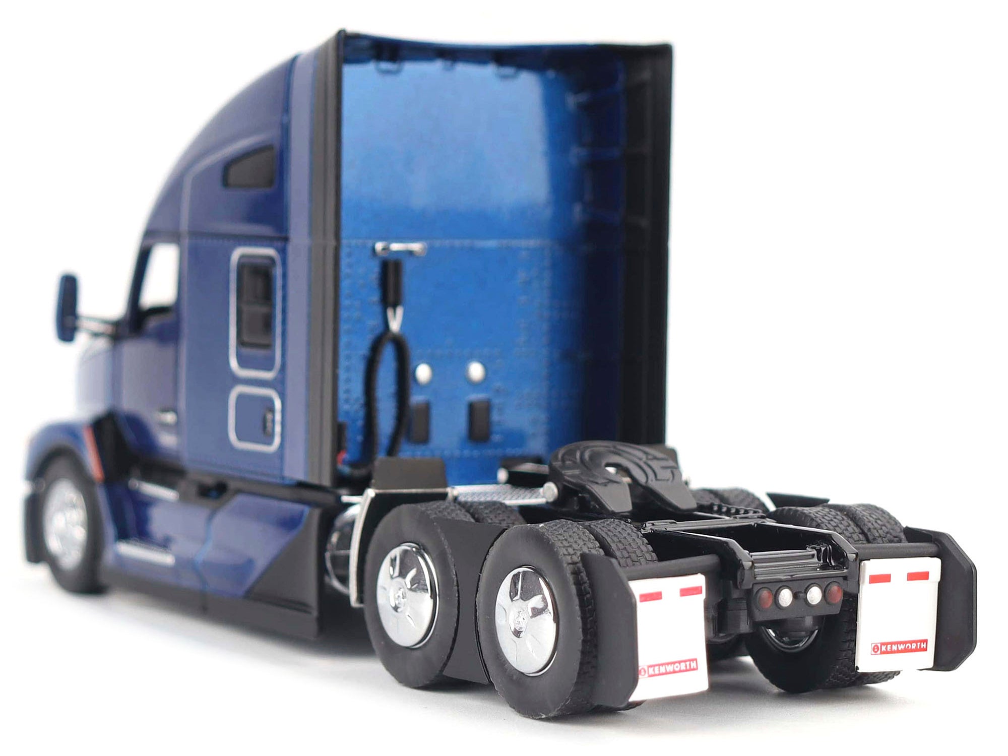 Kenworth T680 Truck Tractor Deep Cerulean Blue Metallic "Transport Series" 1/50 Diecast Model by Diecast Masters - image 5
