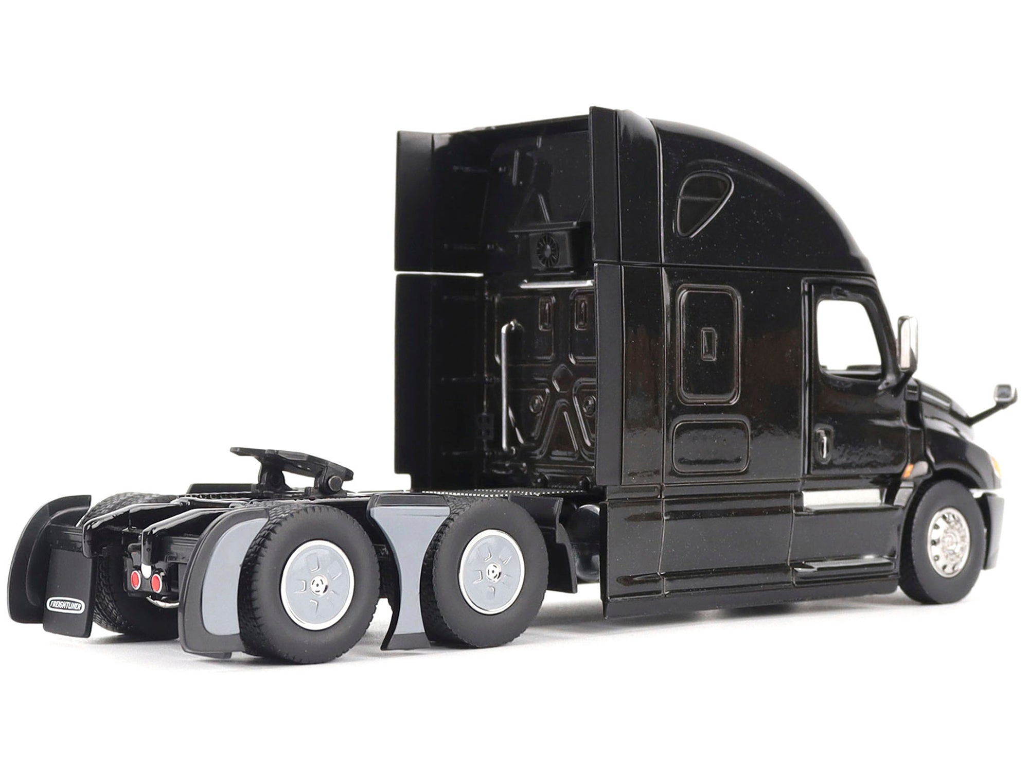 Freightliner New Cascadia Sleeper Cab Truck Tractor Black "Transport Series" 1/50 Diecast Model by Diecast Masters - image 5