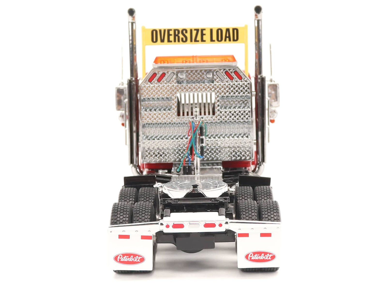 Peterbilt 589 Tandem-Axle Truck Tractor with Day Cab Legendary Red "Transport Series" 1/32 Diecast Model by Diecast Masters - image 5