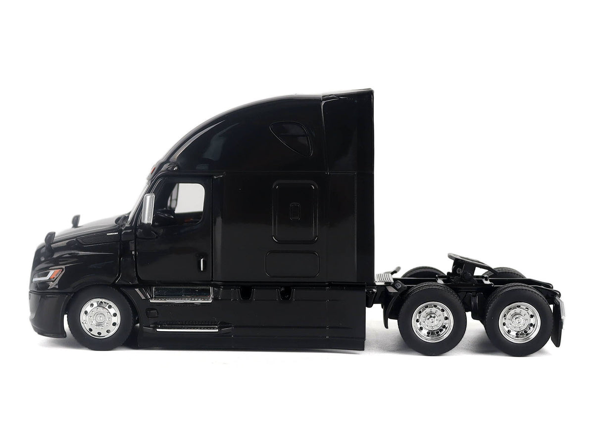 2025 Freightliner Cascadia Gen-5 Sleeper Cab Truck Tractor Night-Shift Black "Transport Series" 1/50 Diecast Model by Diecast Masters - image 2
