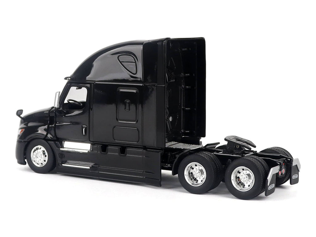 2025 Freightliner Cascadia Gen-5 Sleeper Cab Truck Tractor Night-Shift Black "Transport Series" 1/50 Diecast Model by Diecast Masters - image 3