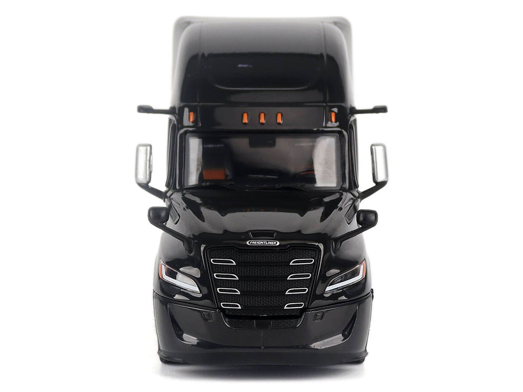 2025 Freightliner Cascadia Gen-5 Sleeper Cab Truck Tractor Night-Shift Black "Transport Series" 1/50 Diecast Model by Diecast Masters - image 4